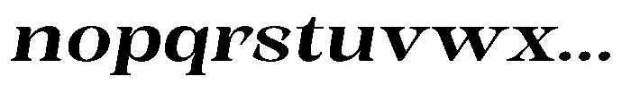 Kornesia Contrast Kornesia Cntr Medium Expanded Oblique Font LOWERCASE