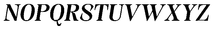 Kornesia Contrast Kornesia Cntr Medium Oblique Font UPPERCASE