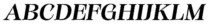 Kornesia Contrast Kornesia Cntr Medium Semi Expanded Oblique Font UPPERCASE