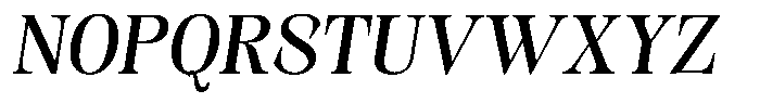 Kornesia Contrast Kornesia Cntr Oblique Font UPPERCASE