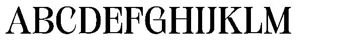 Kornesia Contrast Kornesia Cntr Regular Font UPPERCASE