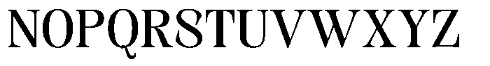 Kornesia Contrast Kornesia Cntr Regular Font UPPERCASE