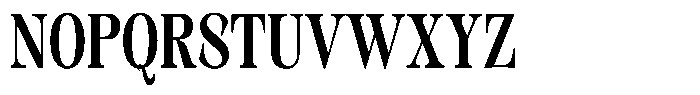 Kornesia Contrast Kornesia Cntr Semi Bold Condensed Font UPPERCASE