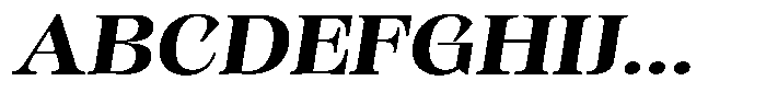 Kornesia Contrast Kornesia Cntr Semi Bold Expanded Oblique Font UPPERCASE