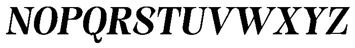Kornesia Contrast Kornesia Cntr Semi Bold Oblique Font UPPERCASE