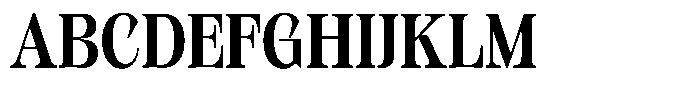 Kornesia Contrast Kornesia Cntr Semi Bold Semi Condensed Font UPPERCASE