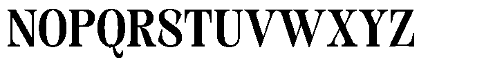 Kornesia Contrast Kornesia Cntr Semi Bold Semi Condensed Font UPPERCASE
