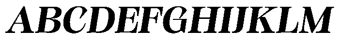 Kornesia Contrast Kornesia Cntr Semi Bold Semi Expanded Oblique Font UPPERCASE