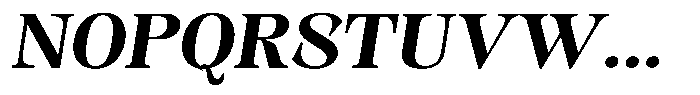 Kornesia Contrast Kornesia Cntr Semi Bold Semi Expanded Oblique Font UPPERCASE