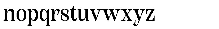 Kornesia Contrast Kornesia Cntr Semi Condensed Font LOWERCASE