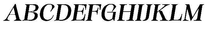 Kornesia Contrast Kornesia Cntr Semi Expanded Oblique Font UPPERCASE