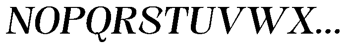 Kornesia Contrast Kornesia Cntr Semi Expanded Oblique Font UPPERCASE