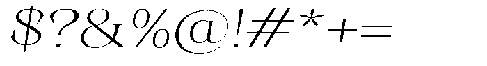 Kornesia Contrast Kornesia Cntr Thin Expanded Oblique Font OTHER CHARS