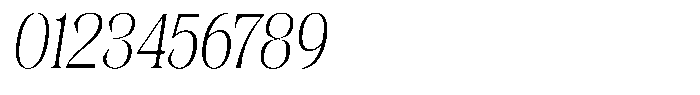 Kornesia Contrast Kornesia Cntr Thin Semi Condensed Oblique Font OTHER CHARS