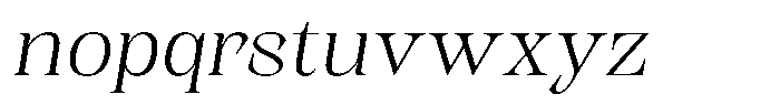 Kornesia Contrast Kornesia Cntr Thin Semi Expanded Oblique Font LOWERCASE
