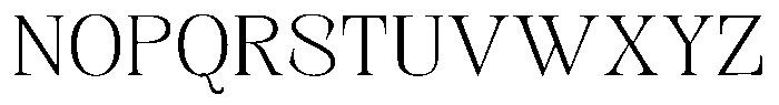 Kornesia Contrast Kornesia Cntr Thin Semi Expanded Font UPPERCASE