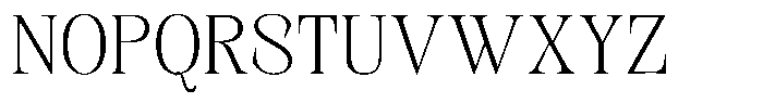 Kornesia Contrast Kornesia Cntr Thin Font UPPERCASE