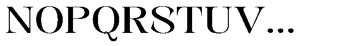 Kornesia  Expanded Font UPPERCASE