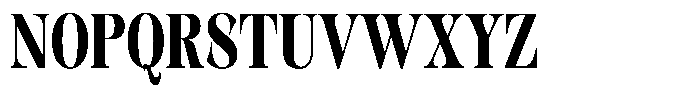 Kornesia  Extra Bold Condensed Font UPPERCASE