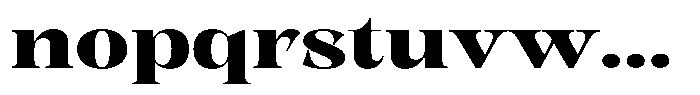 Kornesia  Extra Bold Expanded Font LOWERCASE
