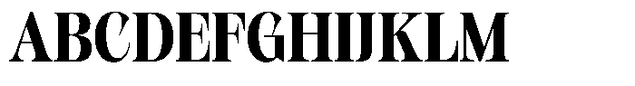 Kornesia  Extra Bold Semi Condensed Font UPPERCASE