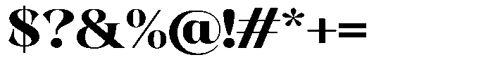 Kornesia  Extra Bold Semi Expanded Font OTHER CHARS