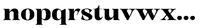 Kornesia  Extra Bold Semi Expanded Font LOWERCASE