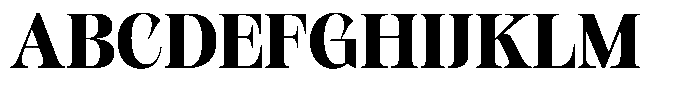Kornesia  Extra Bold Font UPPERCASE