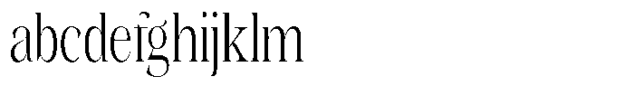 Kornesia  Extra Light Condensed FONT