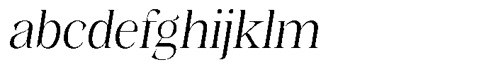 Kornesia  Extra Light Oblique FONT
