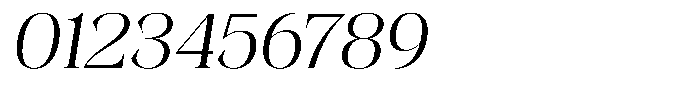 Kornesia  Extra Light Semi Expanded Oblique Font OTHER CHARS