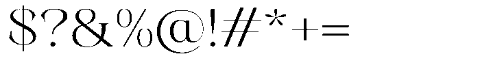 Kornesia  Extra Light Semi Expanded Font OTHER CHARS