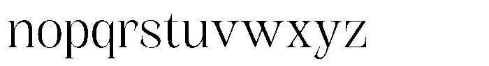 Kornesia  Extra Light Font LOWERCASE