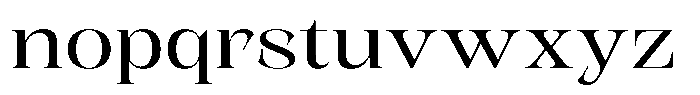 Kornesia  Light Expanded Font LOWERCASE