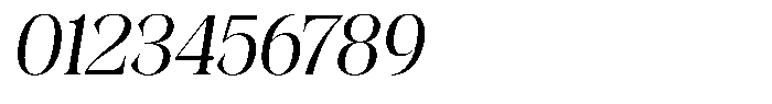 Kornesia  Light Oblique Font OTHER CHARS