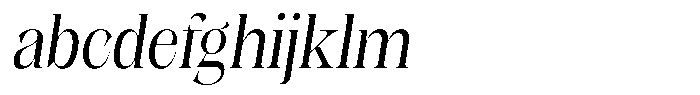 Kornesia  Light Semi Condensed Oblique FONT