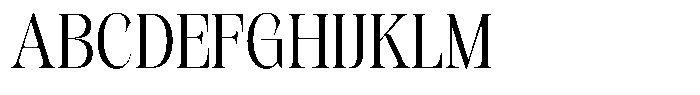 Kornesia  Light Semi Condensed Font UPPERCASE