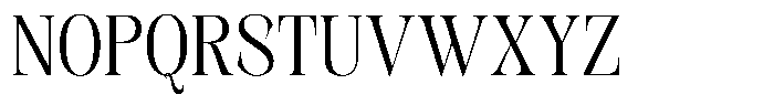 Kornesia  Light Semi Condensed Font UPPERCASE