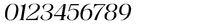 Kornesia  Light Semi Expanded Oblique Font OTHER CHARS