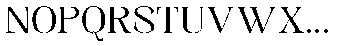 Kornesia  Light Semi Expanded Font UPPERCASE
