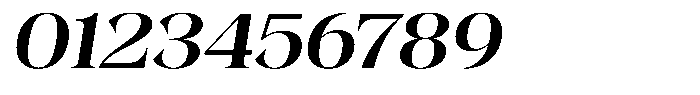 Kornesia  Medium Expanded Oblique Font OTHER CHARS