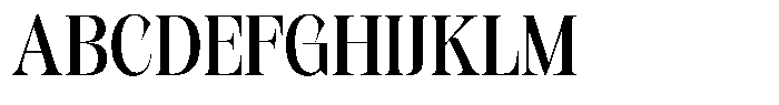 Kornesia  Medium Semi Condensed Font UPPERCASE