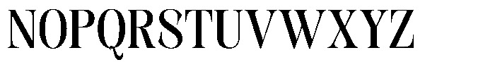 Kornesia  Medium Semi Condensed Font UPPERCASE
