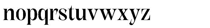 Kornesia  Medium Semi Condensed Font LOWERCASE