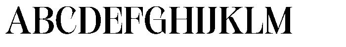 Kornesia  Medium Font UPPERCASE