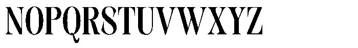 Kornesia  Semi Bold Condensed Font UPPERCASE