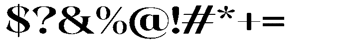 Kornesia  Semi Bold Expanded Font OTHER CHARS