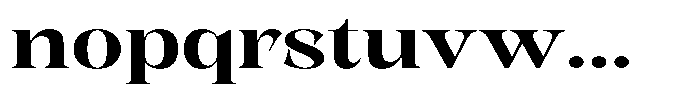 Kornesia  Semi Bold Expanded Font LOWERCASE