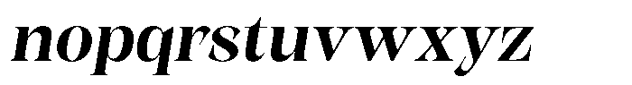 Kornesia  Semi Bold Oblique Font LOWERCASE