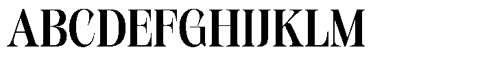 Kornesia  Semi Bold Semi Condensed Font UPPERCASE
